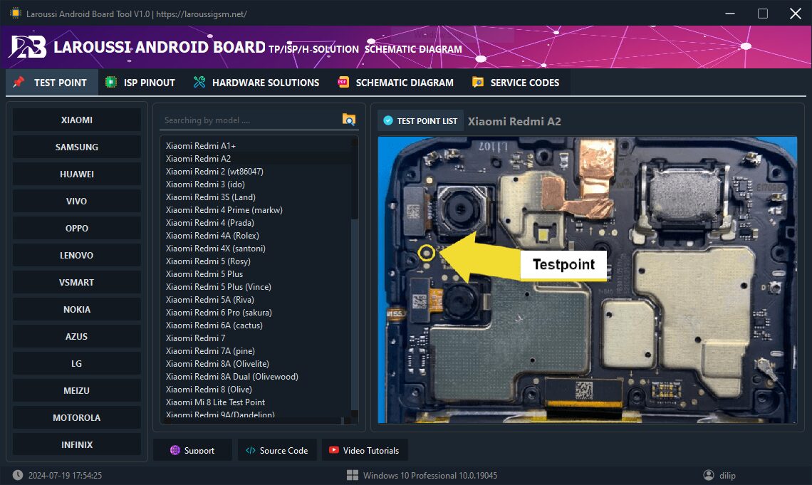 Xtm laroussi android board tool setup